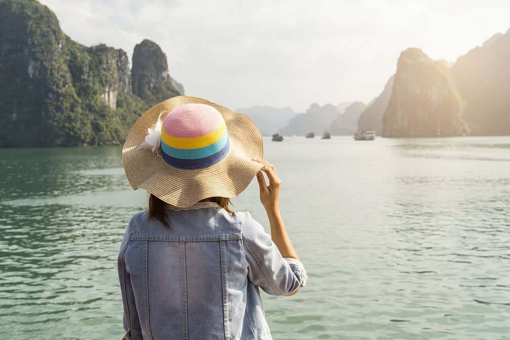 View on a Halong Bay Cruise