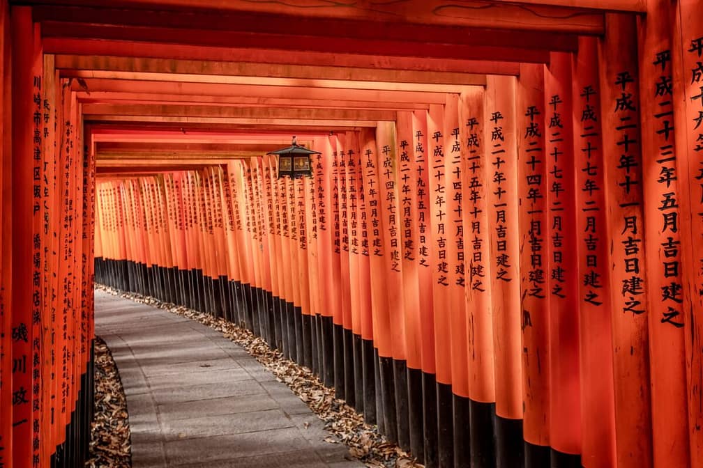 Fushima Tori Gate, Kyoto