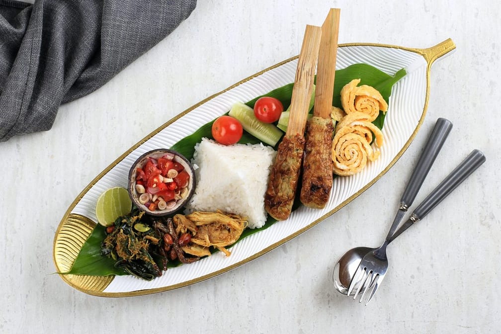 Nasi Campur Bali.
