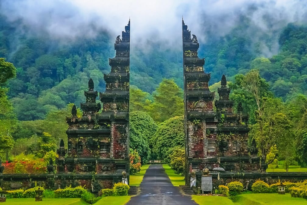 Hindu temple in Bali