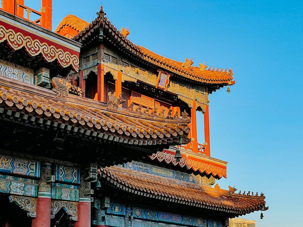 Yonghe Temple (Lama Temple) in Beijing, China