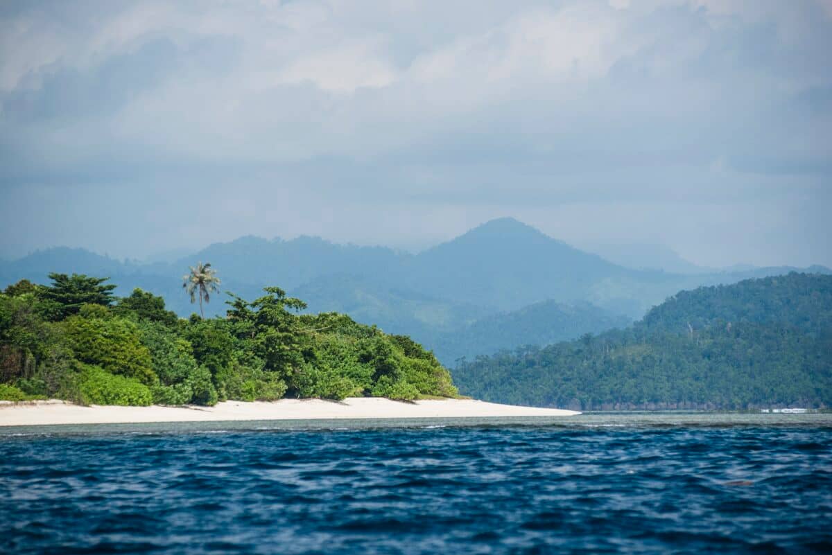 Marak Island, a tropical island near Padang in West Sumatra, Indonesia, Asia