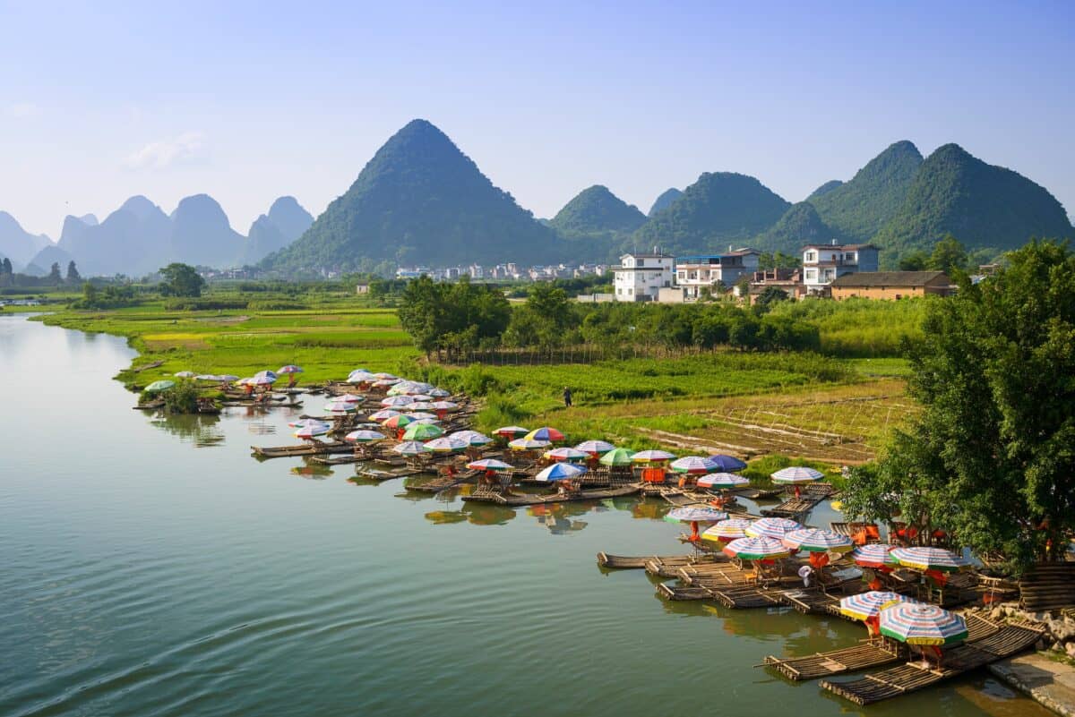 Yangshuo, China on the Li River