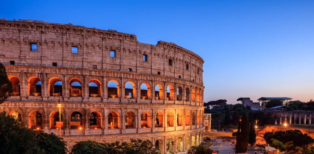 Colosseum in Rome, Italy