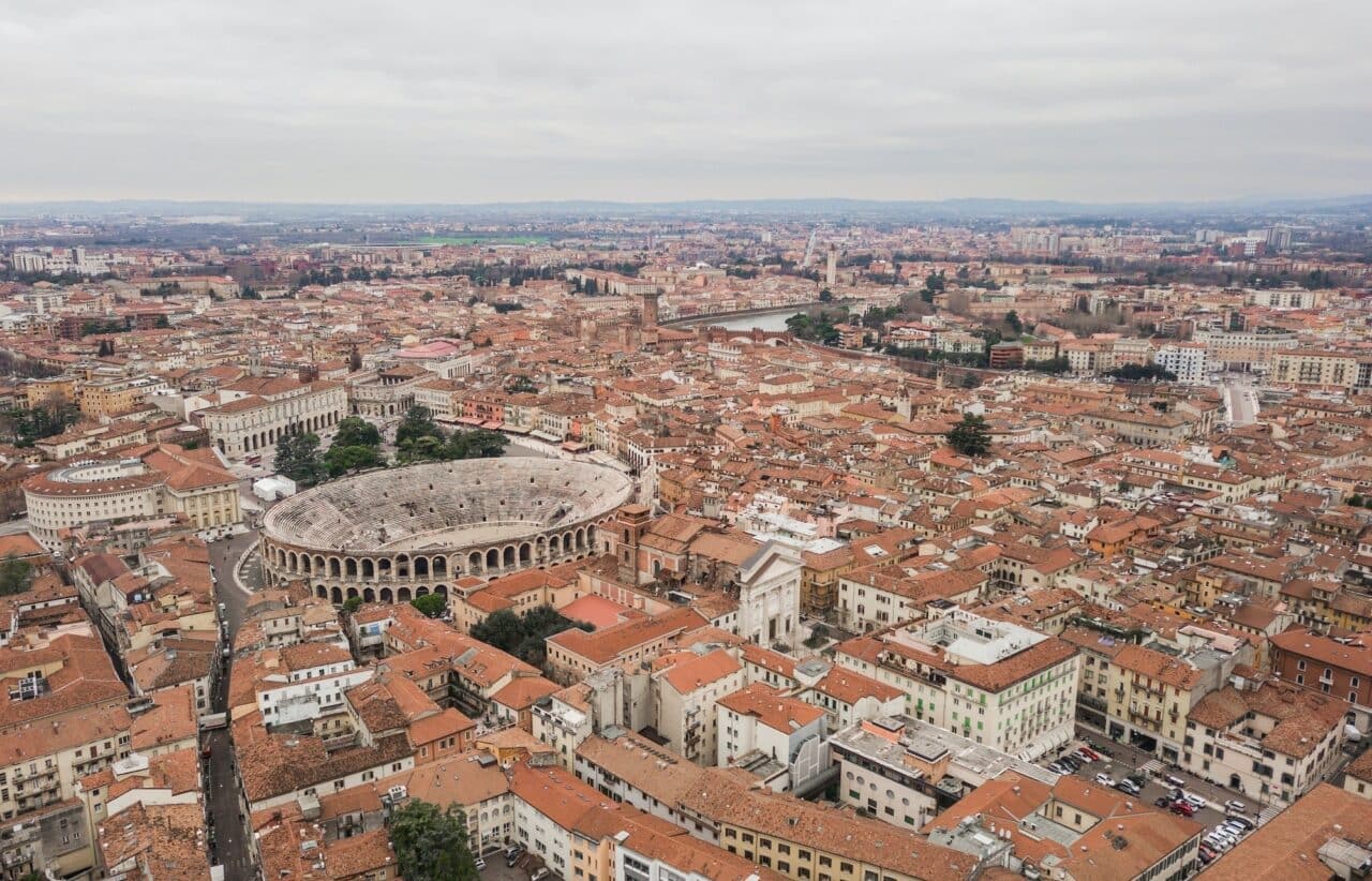 Cityscape of Verona