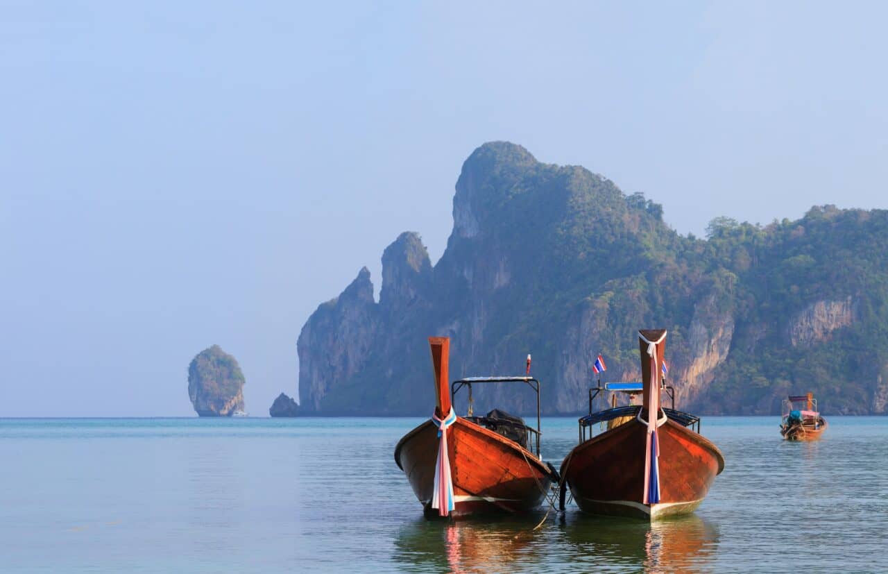 Boat in Phuket Thailand