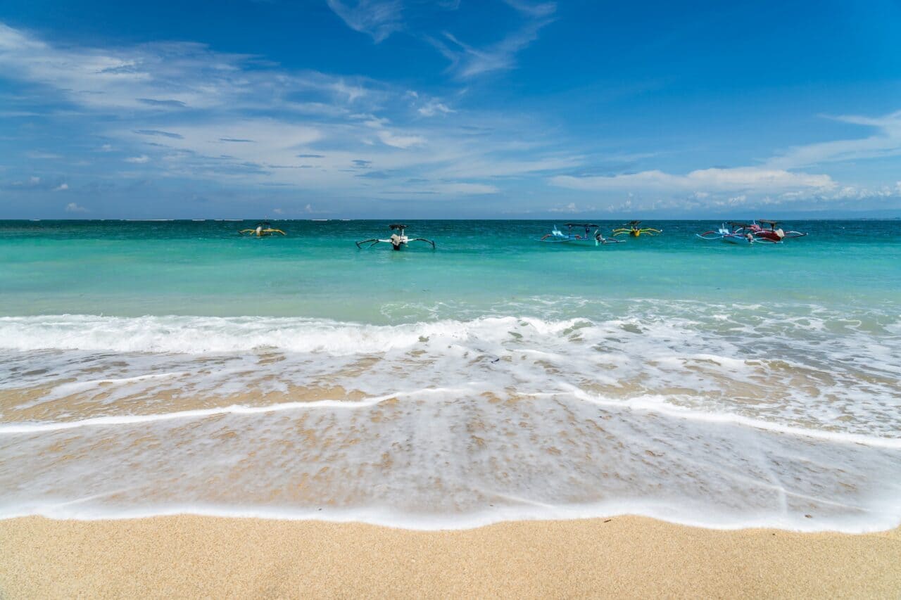 Kuta beach in Bali