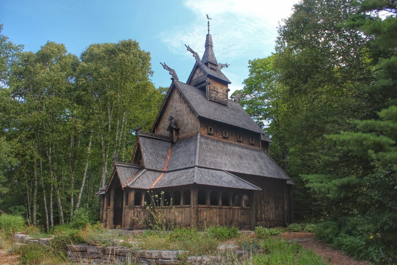 Stavkirke Church, Washington Island - Door County