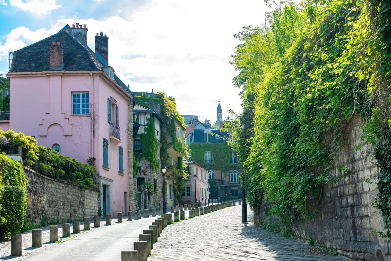 Paris, France, buildings in Montmartre