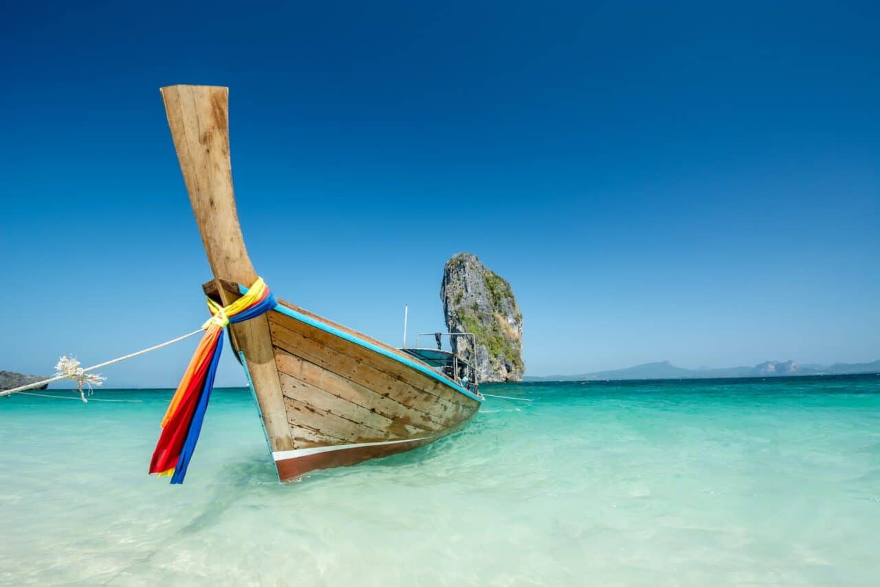 Beautiful beach landscape in Thailand