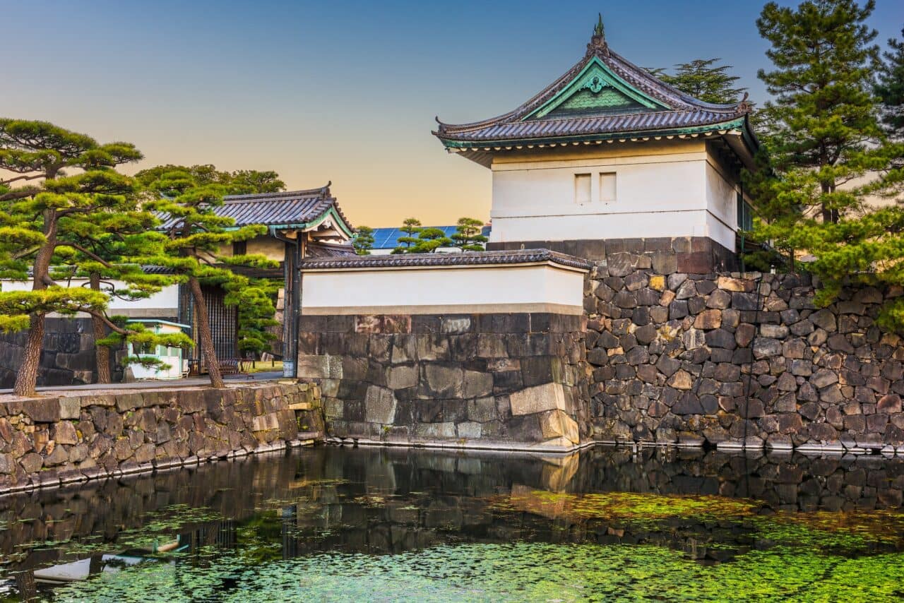 Imperial Palace in Tokyo, Japan