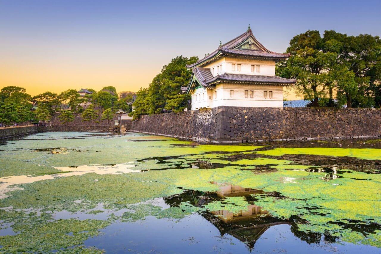 Tokyo, Japan at the Imperial Palac