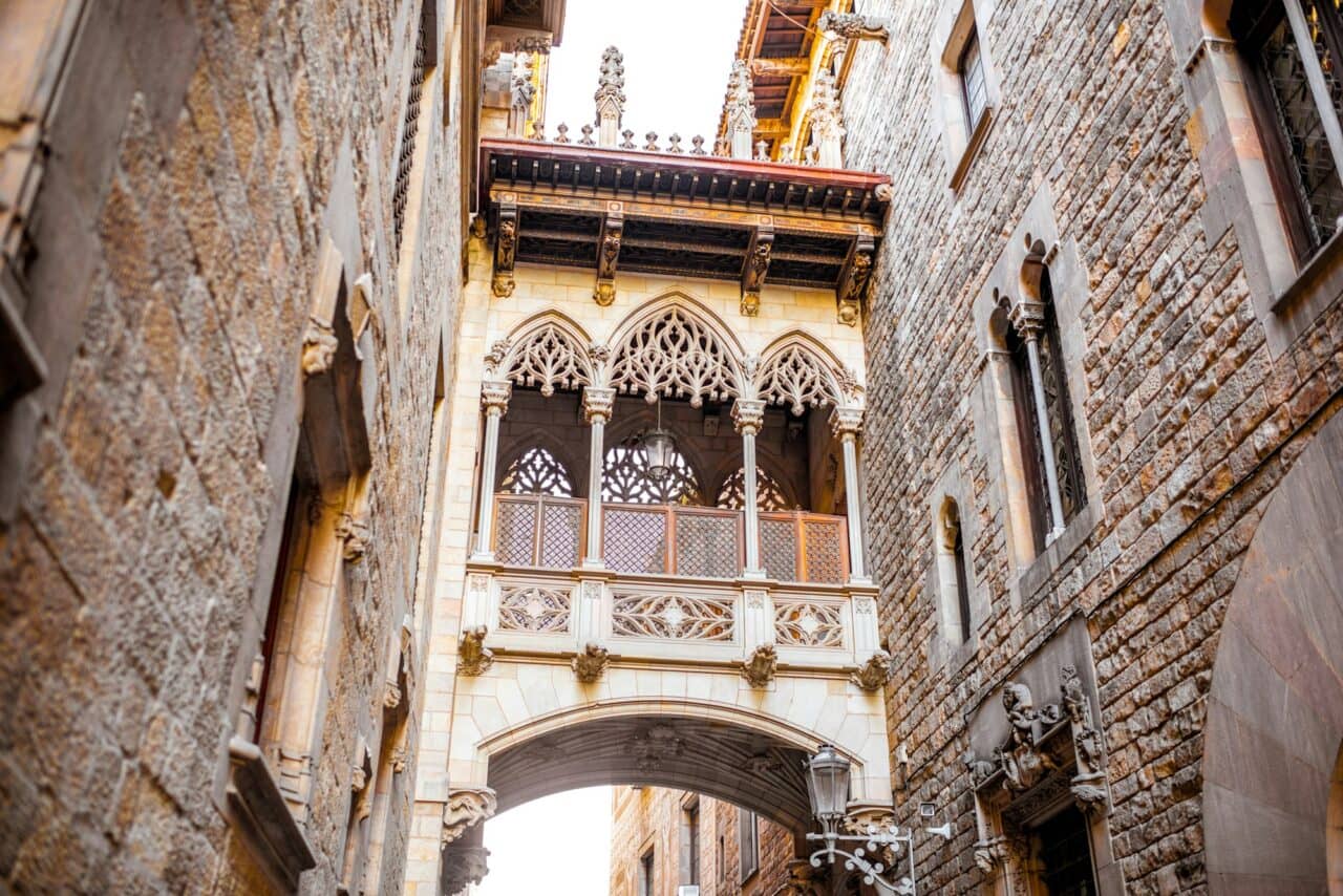 Old town of Barcelona