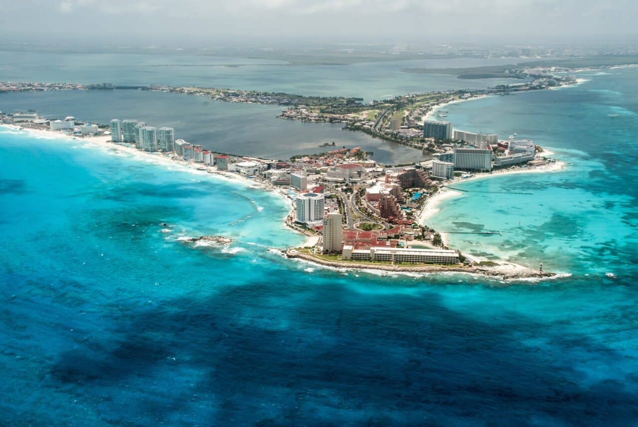 Cancun Aerial