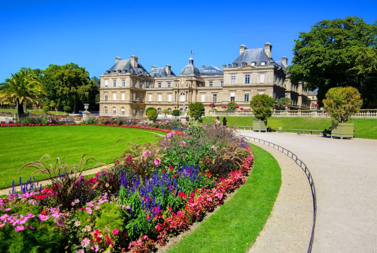 Luxembourg Palace in afternoon